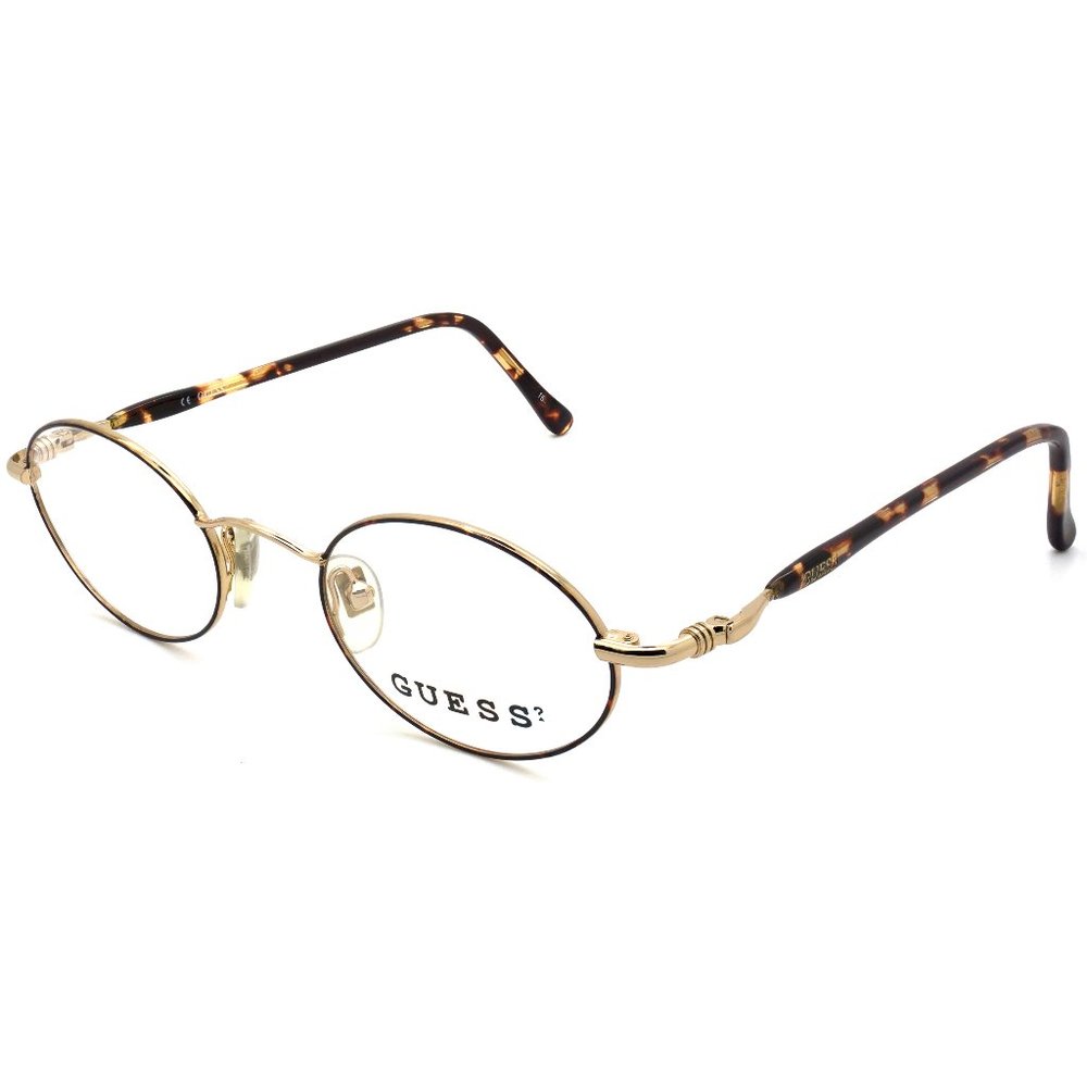 Oval vintage eyeglasses by Guess, Italy